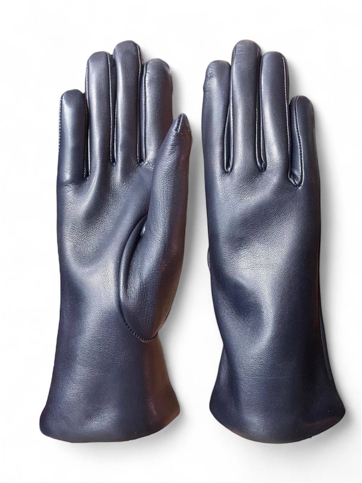 Classic women's gloves in genuine metis leather lined in cashmere