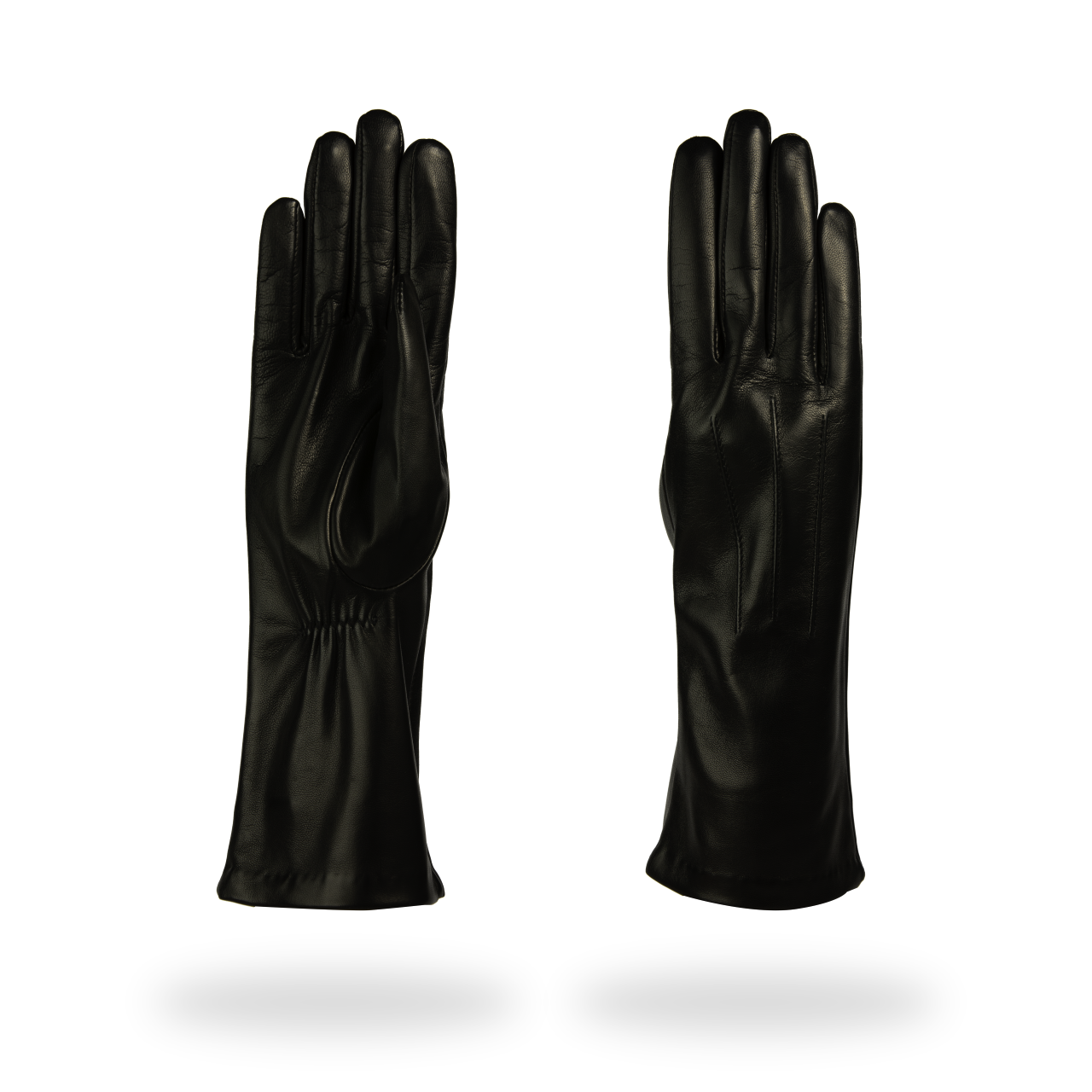 damen handschuhe sale Klassische 4-Zoll-Damenhandschuhe aus echtem Metis-Leder mit Seidenfut – Gloves