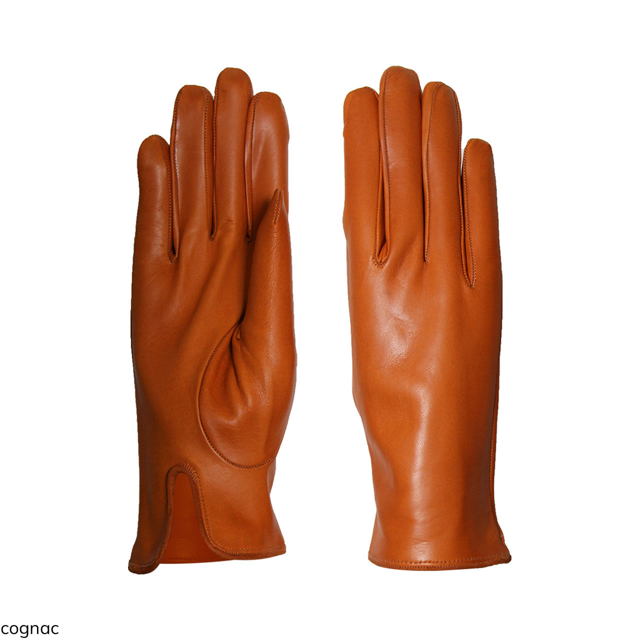 Klassische Damenhandschuhe aus echtem Metis-Leder mit Kaschmirfutter u