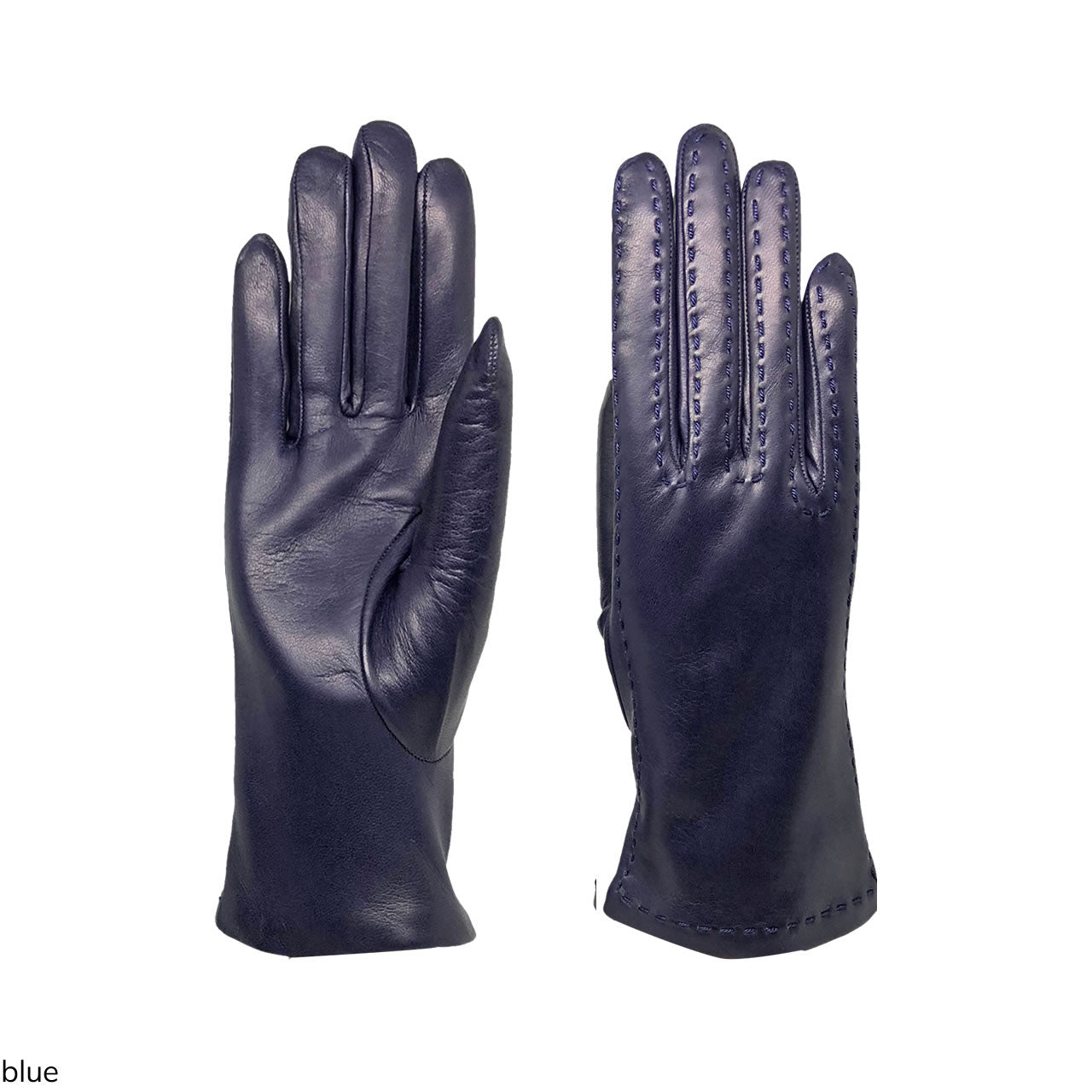 Guanti da donna classici con impunture cucite a mano