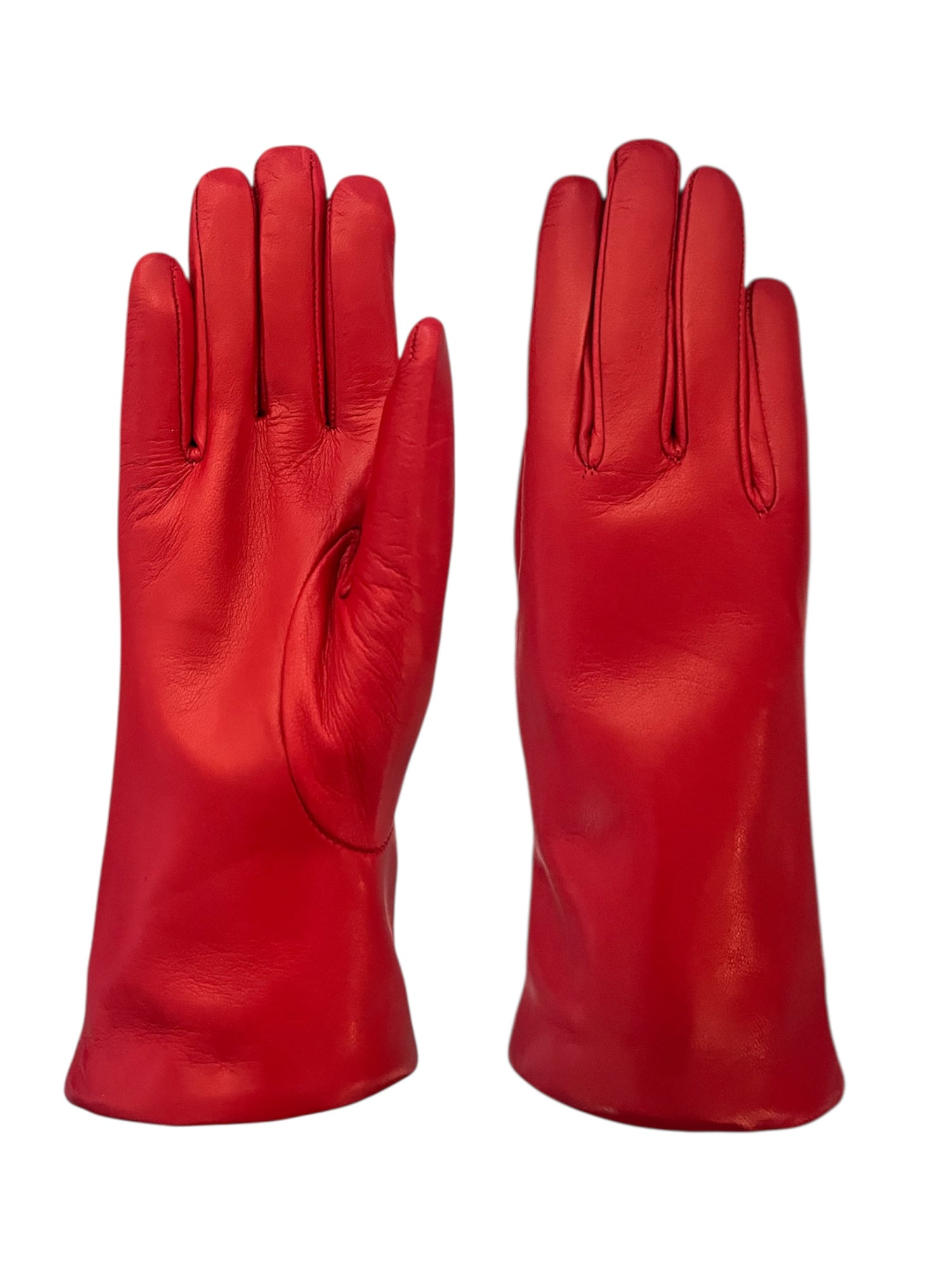 Classic women's gloves in genuine metis leather lined in cashmere