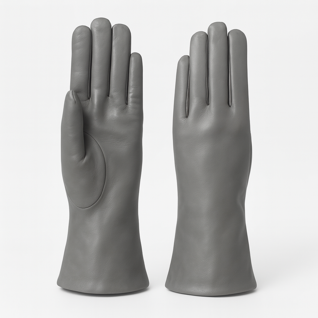 Guanti da donna classici in vera pelle metis foderati in cashmere