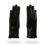Classic unlined women's gloves in genuine metis leather