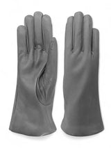 Klassische Damenhandschuhe aus echtem Metis-Leder mit Kaschmirfutter