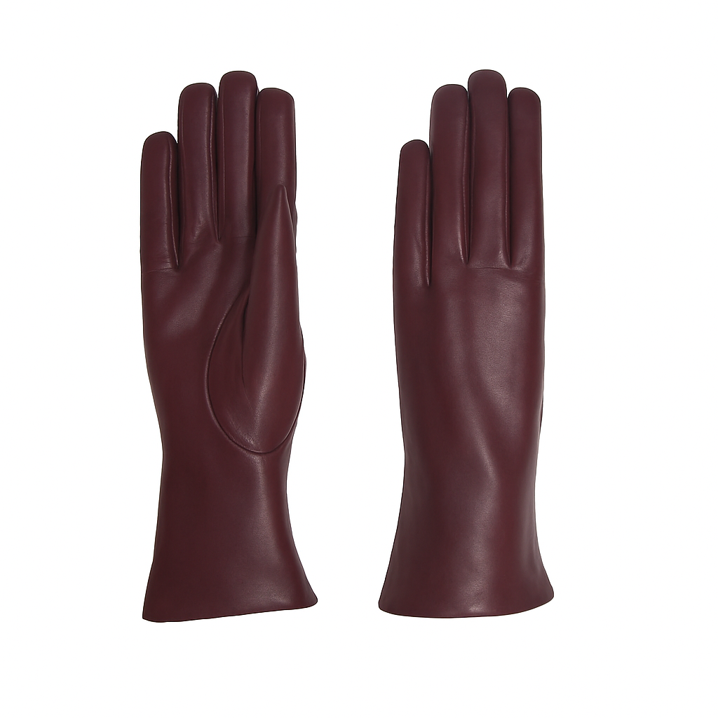 Guanti da donna classici in vera pelle metis foderati in cashmere