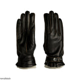 Women's glove in genuine metis leather lined in cashmere 