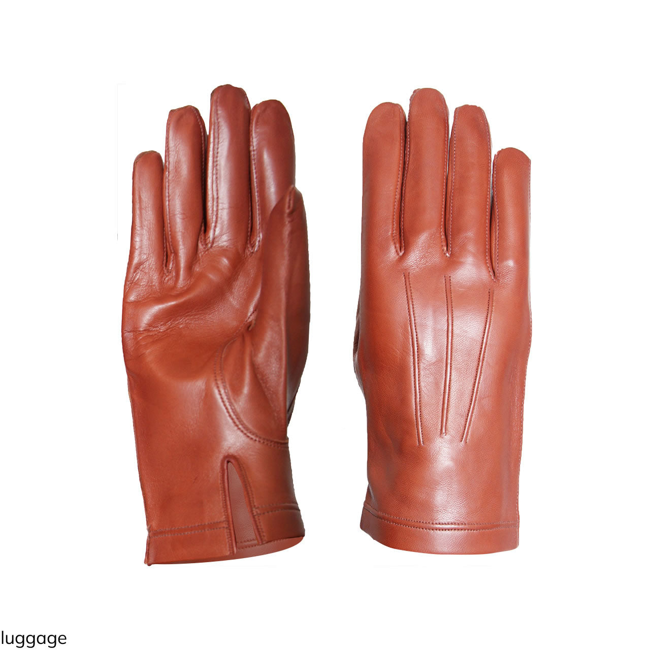 Classic Men's Gloves in Genuine Leather Lined in Silk