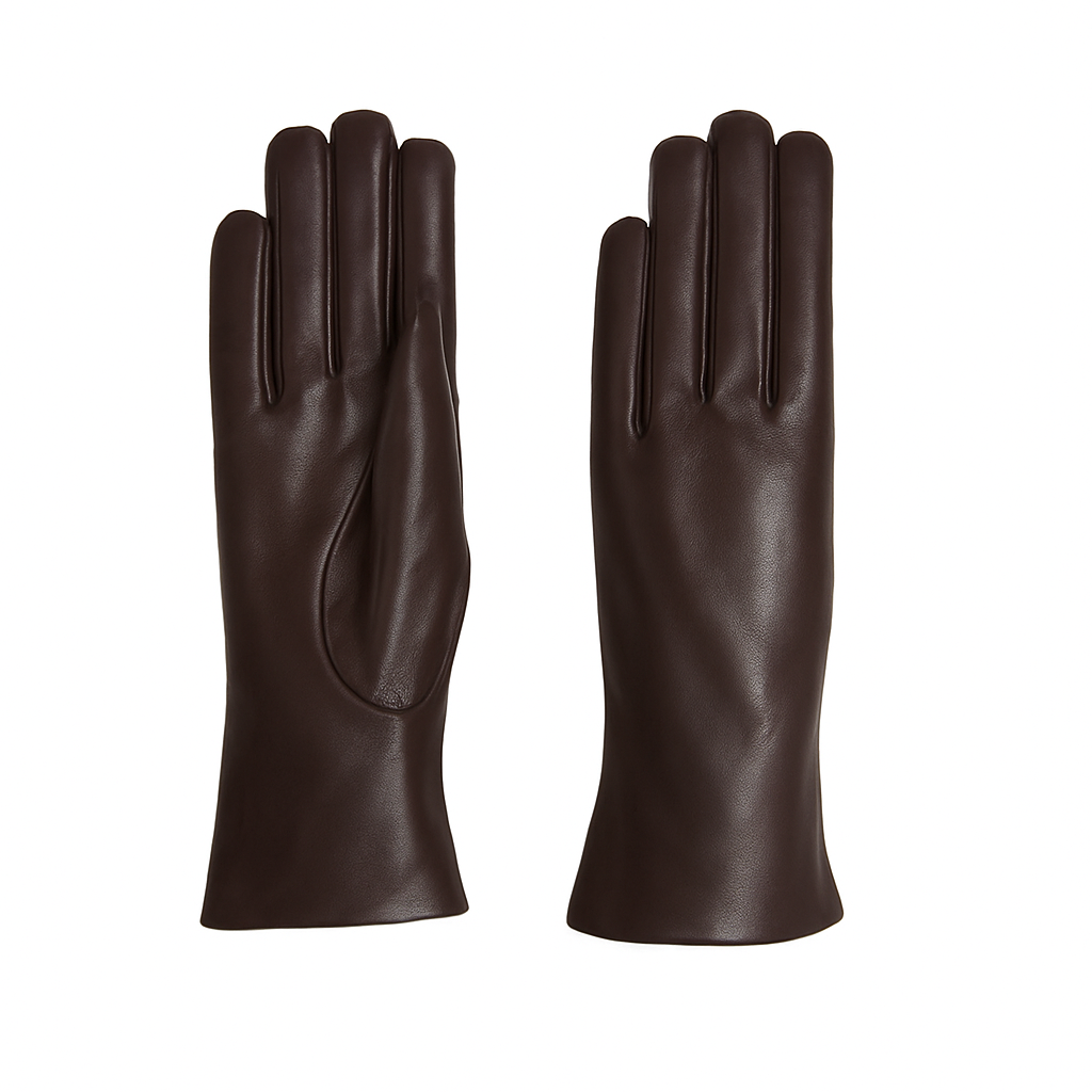 Guanti da donna classici in vera pelle metis foderati in cashmere